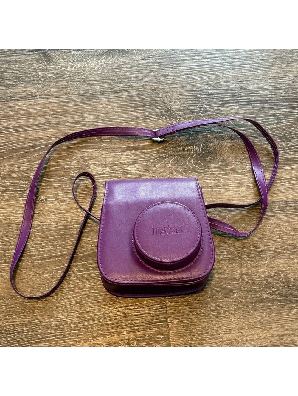 Fujifilm Instax Mini Camera Case Purple Crossbody
